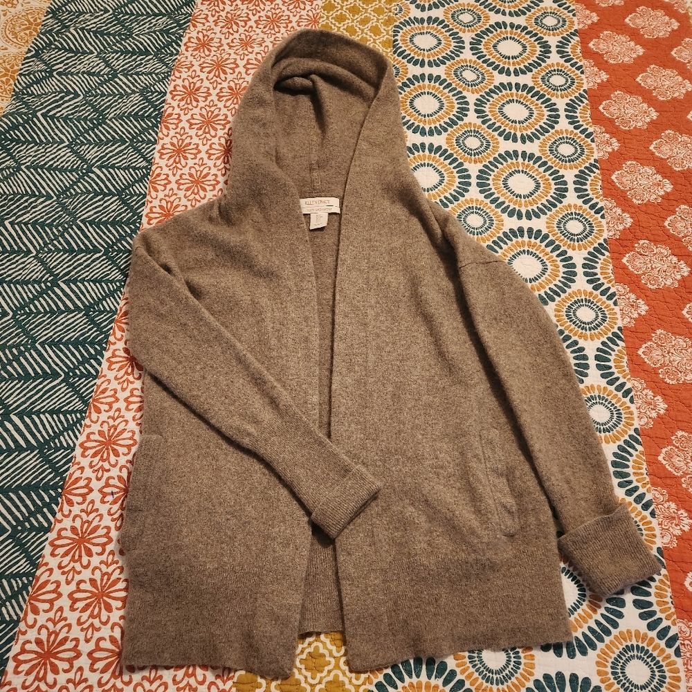 Ellen Tracy 100%  Cashmere Cardigan Sz. SMALL
